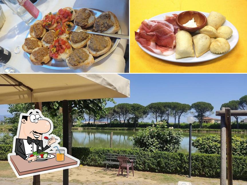 Cibo al Ristorante Lago Giardino