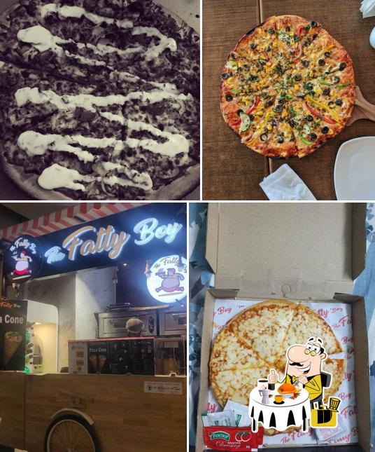 Food at The Fatty Boy