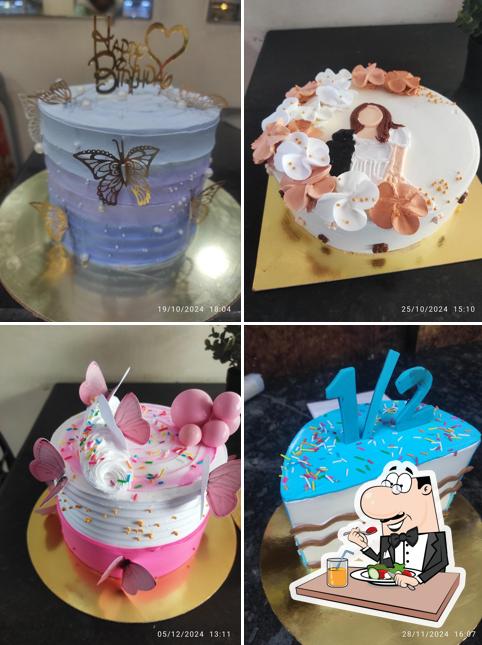 Chocolate mousse at Varshis Cake Corner