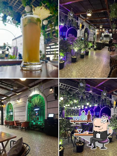 The interior of XS Skylounge - Angan Horizon