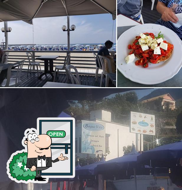 Goditi la vista dall'area esterna di Ristorante La Ruota