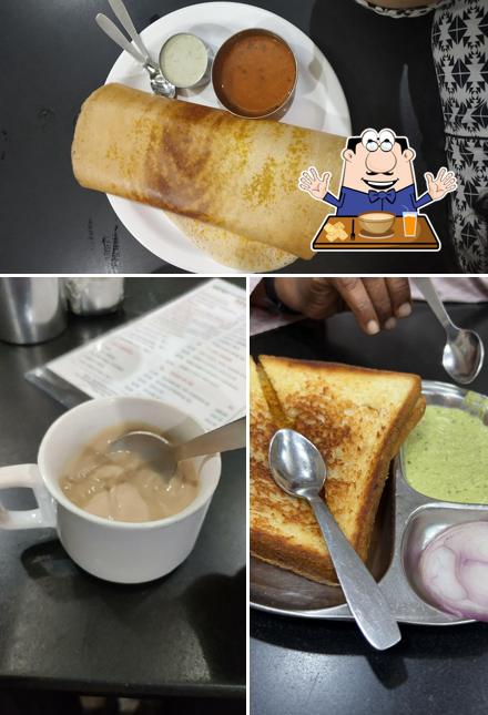 Clam chowder at Shanbhag Restaurant