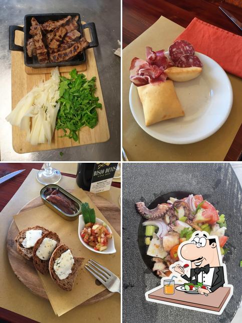 Cibo al Hostaria da Gaz