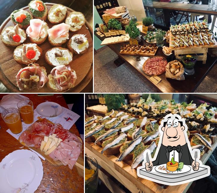 Cibo al Alimentari Enoteca Marsiglio