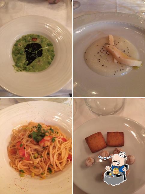 Cibo al Hostaria da Franz
