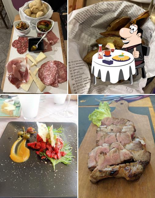 Piatto di formaggi al La Linea