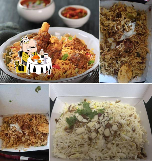 Pulled pork sandwich at Behrouz Biryani Padur FC