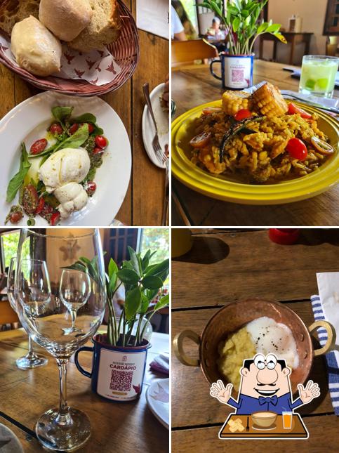 Comida em Romaria Bistrô - Divina Pousada