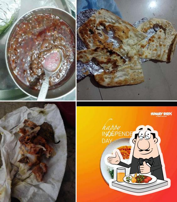 Food at The Hungry Bird Restaurant