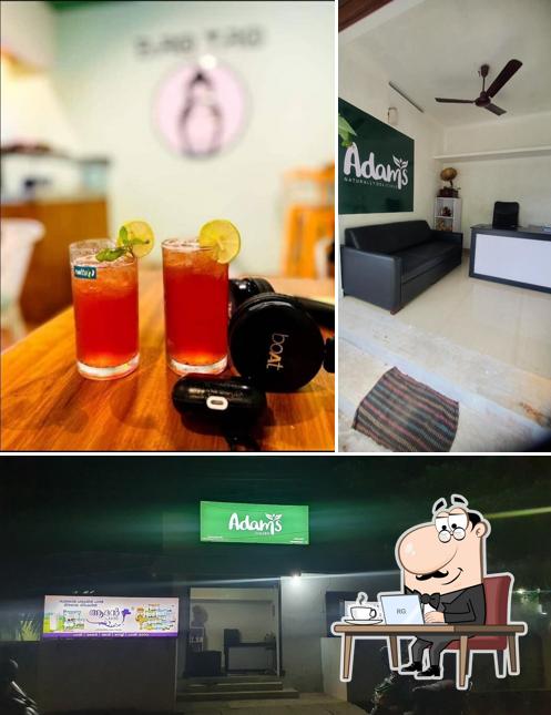 The interior of Adam's Dairy and Refreshers