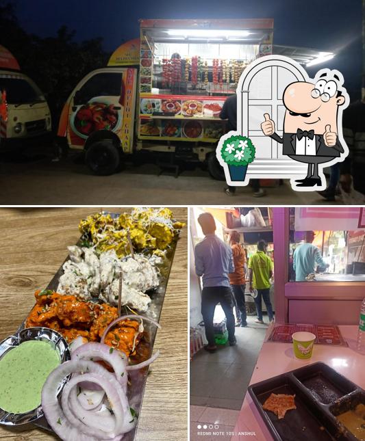 The exterior of Sanjay food corner-Best Soya Chaap Restaurants in Ashiyana,Lucknow-Best Soya chaap shop in lda aashiyana lucknow