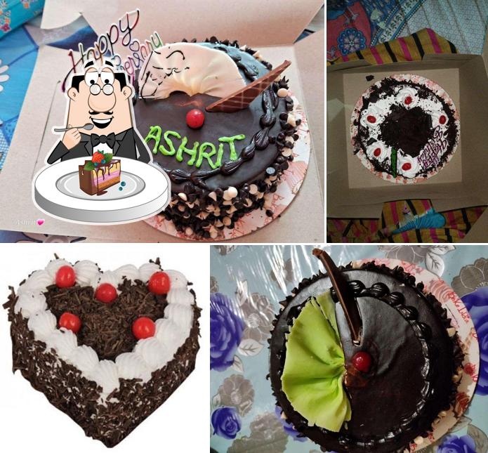 Chocolate cake at Bake India