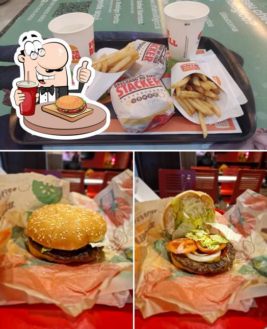 Os hambúrgueres do Burger King irão satisfazer diferentes gostos