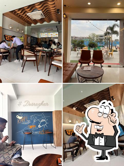 The interior of Chai Kaapi Maple High Street