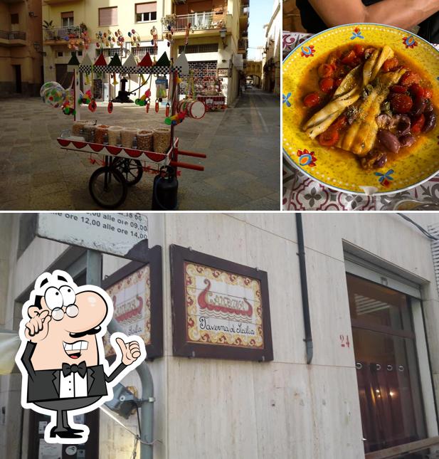 Gli interni di Caupona Taverna Di Sicilia
