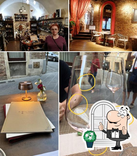 Gli esterni di La Bottega del Nobile