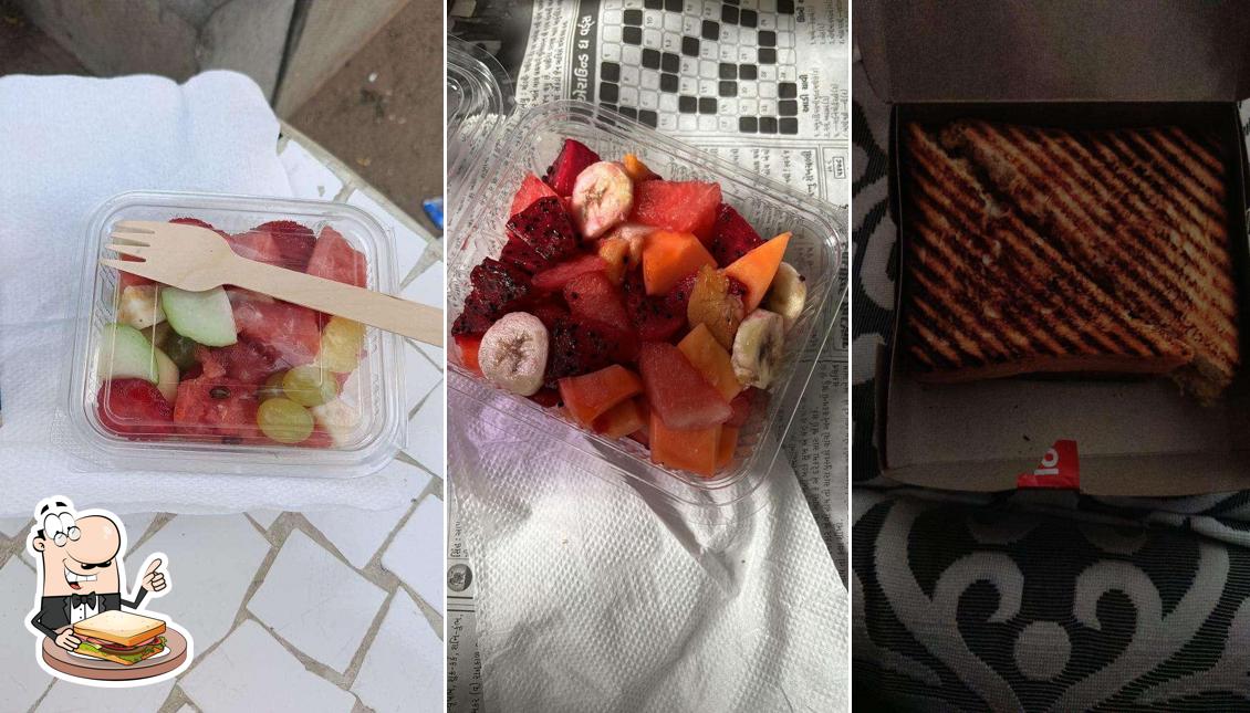 Grilled cheese sandwich at The Healthy Biite