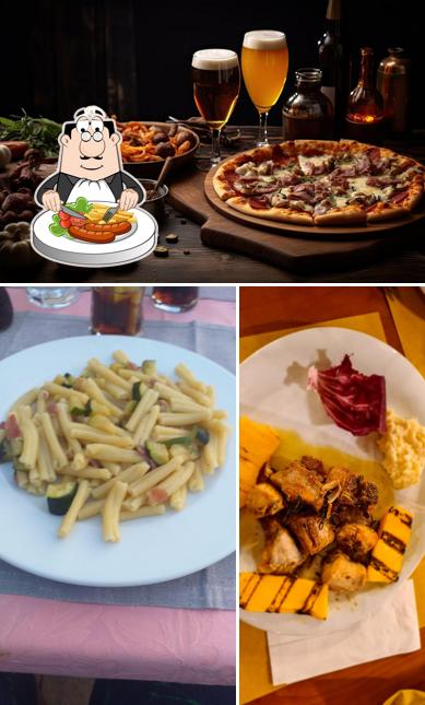 Platti al Trattoria Al Piccione