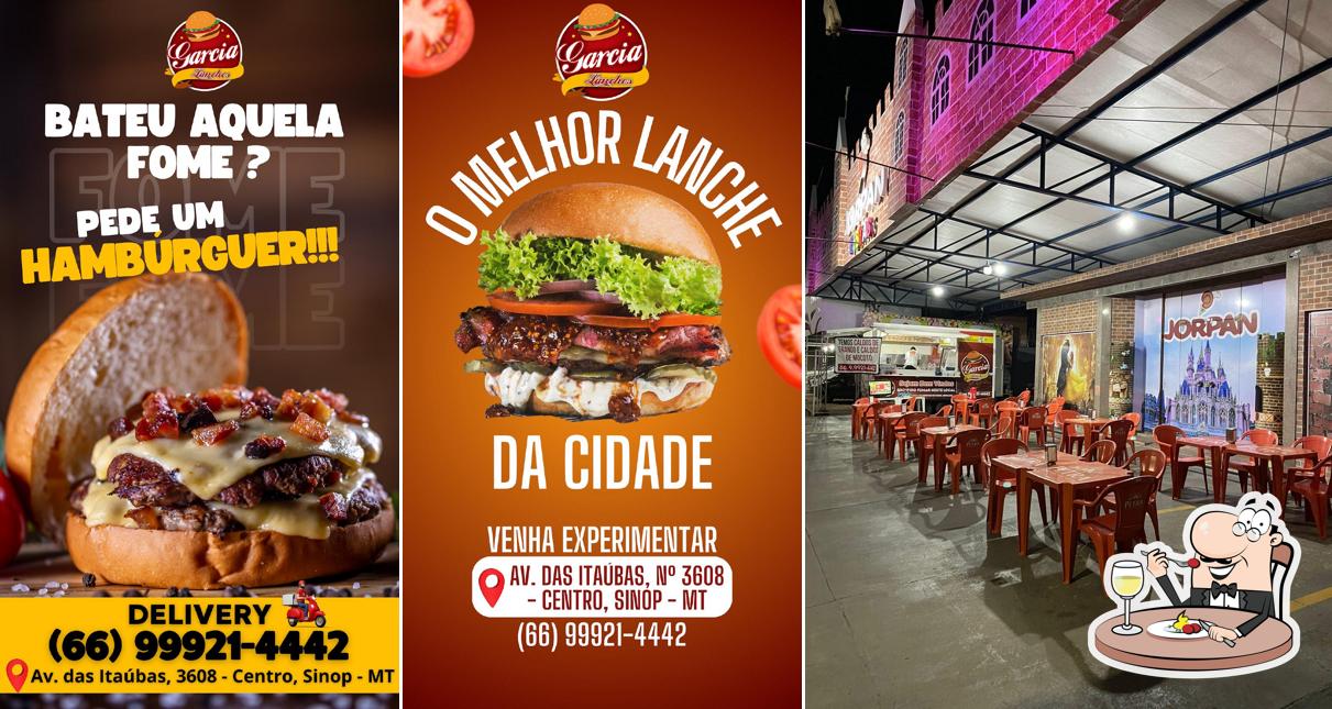 Platos en Garcia lanches Lanchonete e Hamburgueria em Sinop
