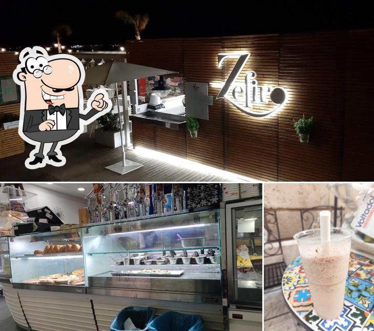 Dai un'occhiata agli interni di Ocean Ice Cream