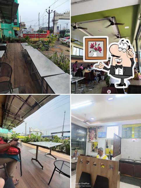 The interior of Hotel Atchayas