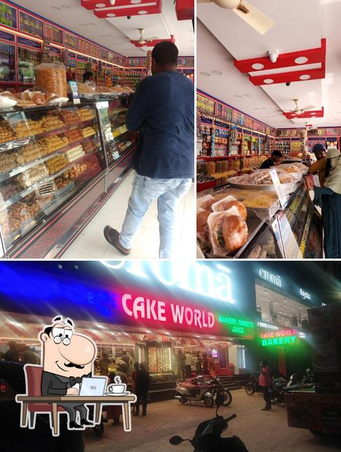 The interior of Cake World - Bakeries and Sweets