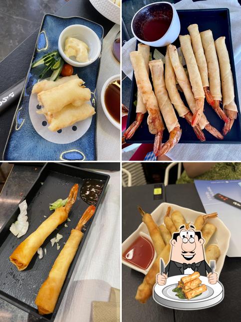 Involtini primavera al MOJI SUSHI PORTICI