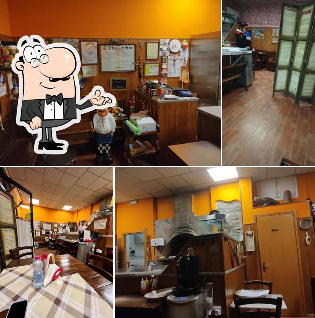Dai un'occhiata agli interni di Pizzeria Il Pinocchio