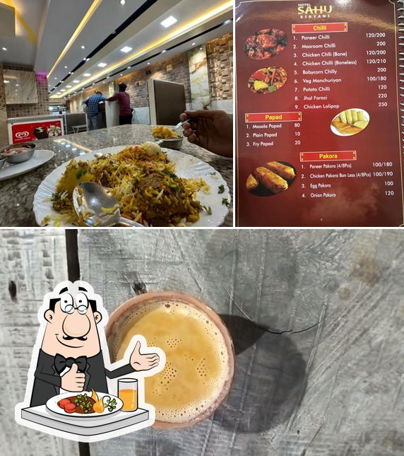Food at SAHU BIRYANI & FAMILY RESTAURANT