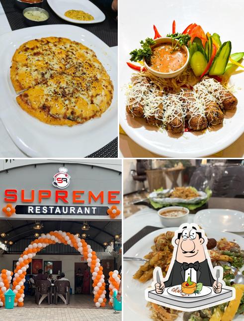 Food at Supreme Restaurant