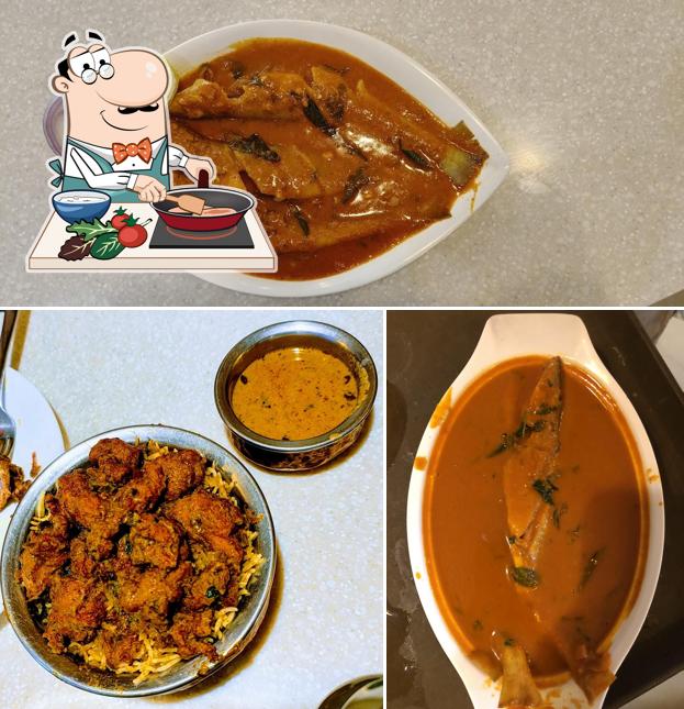 Chicken curry at Swathi Restaurant