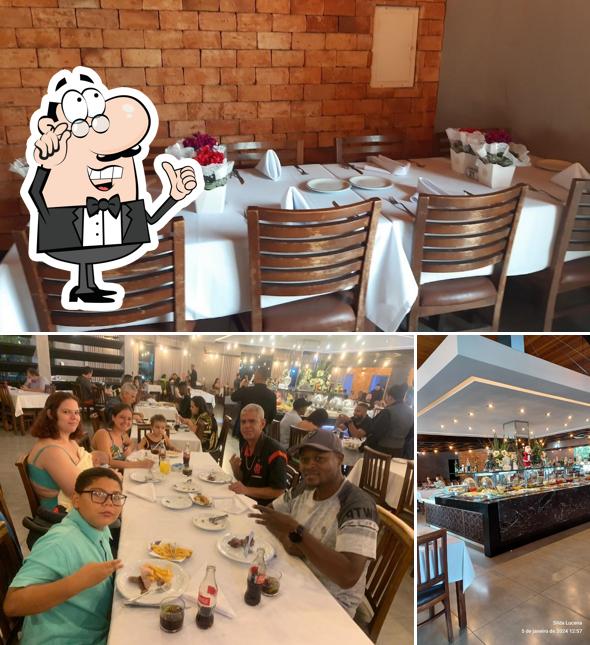 Veja imagens do interior do Churrascaria Pim Grill