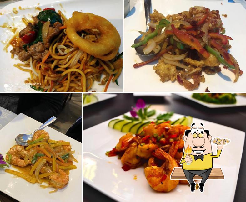 Prenditi tra i molti piatti di mare offerti a 京都酒楼 Dim Sum Fine Asian Cuisine