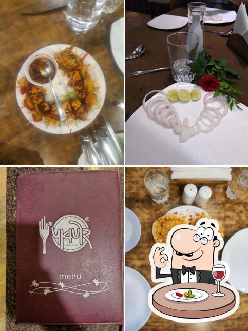 Food at Hotel Pavner