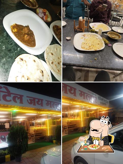 Check out the picture showing food and exterior at Hotel jay malhar and family restaurant