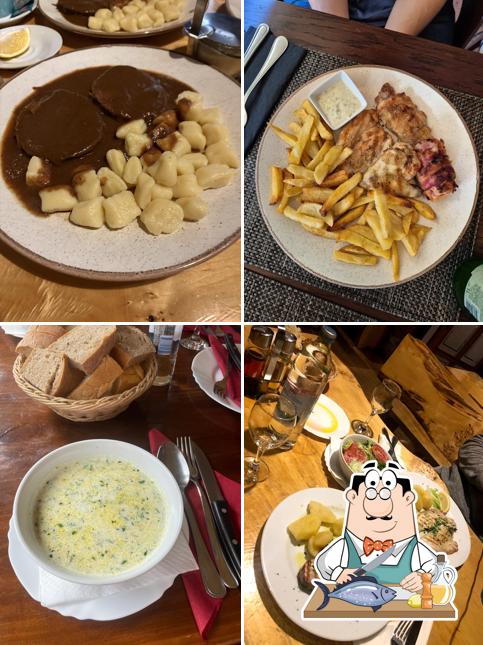 Salmone grigliato al Konoba Stare Grede