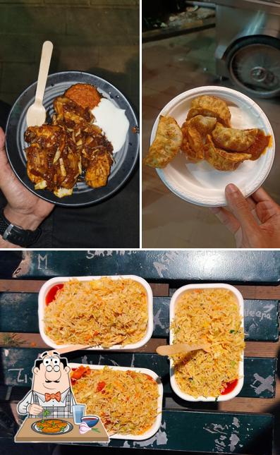 Chicken wings at Momo Street