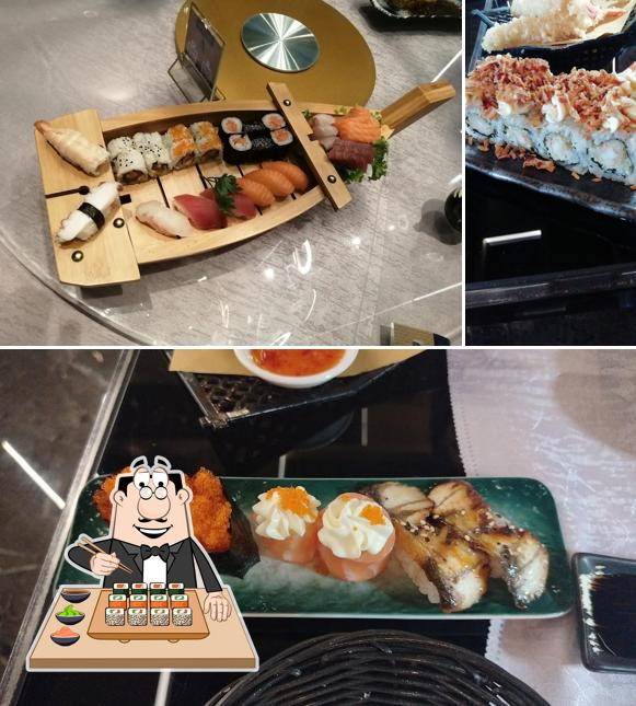 Prenditi le varie opzioni di sushi