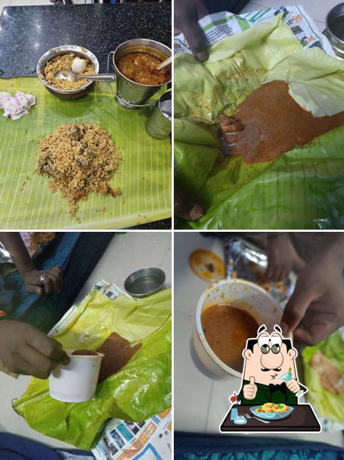 Meals at Madurai Sri Muniyandi vilas
