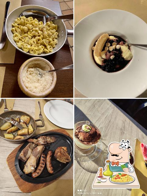 Platti al Ristorante Dal Baffo - Il Casolare del Minestraio