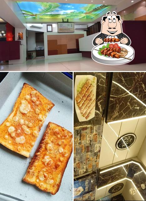 The restaurant's food and interior