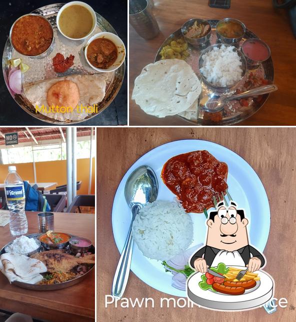 Meals at Sarkhel restaurant