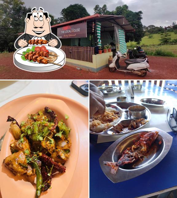 Check out the image displaying food and exterior at THE LOCAL HOUSE