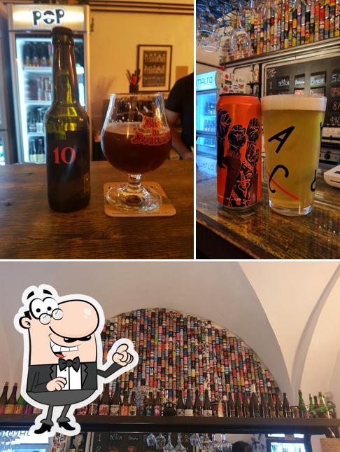 Gli interni di Malto Birreria