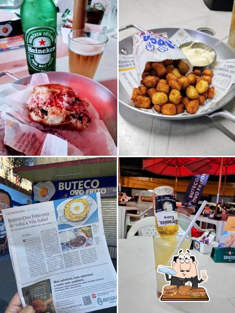 Rolos de lagosta em Buteco Ovo Frito