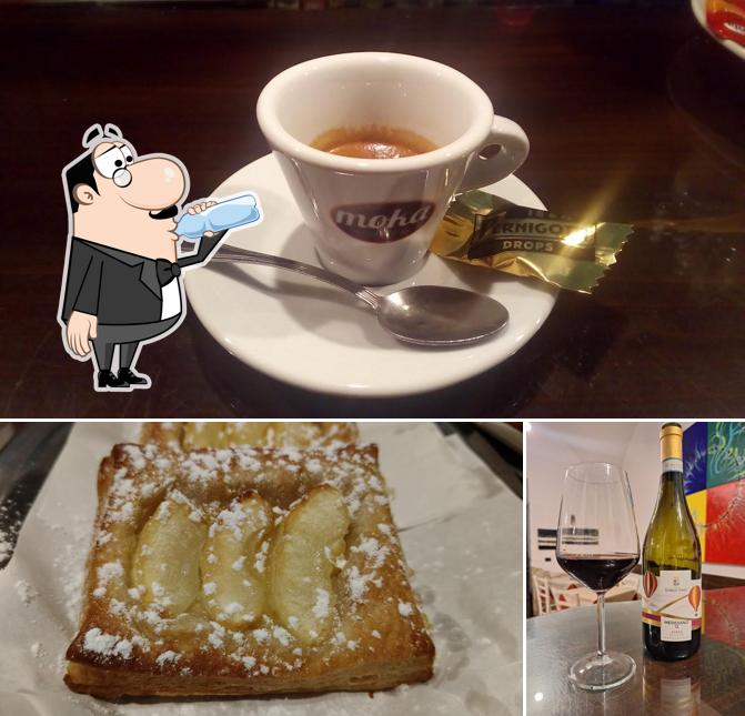 Questa è la immagine che mostra la bevanda e cibo di Caffè Roma Nuova Gestione