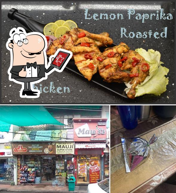 The exterior of Mauji - Fish and Chicken Snacks in Patiala