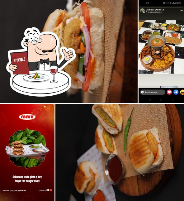 Food at Mumbaiya Misal & Vadapav Kim