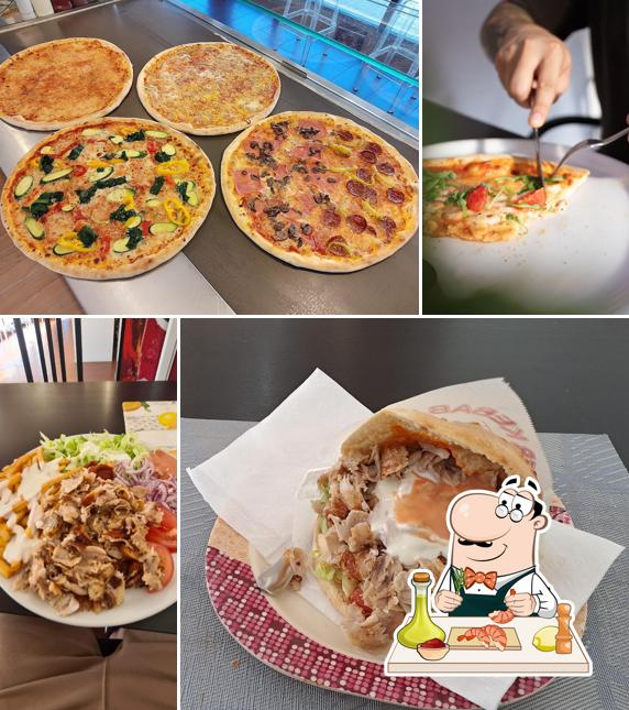 Gamberetti e grana al Pizza kebab Route66