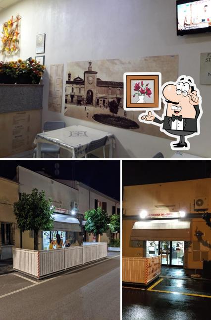 Gli interni di Pizzeria del Centro di Mani Massimo